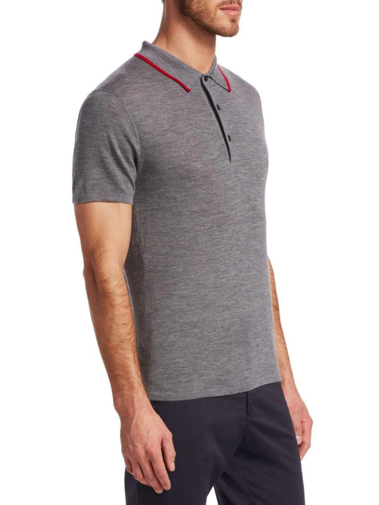 商品Saks Fifth Avenue|MODERN Short-Sleeve Sweater Polo,价格¥1039,第3张图片详细描述