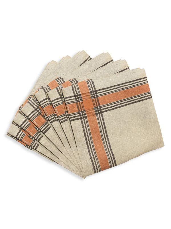 商品French Home|6-Piece Boulevard Linen Napkin Set,价格¥794,第1张图片