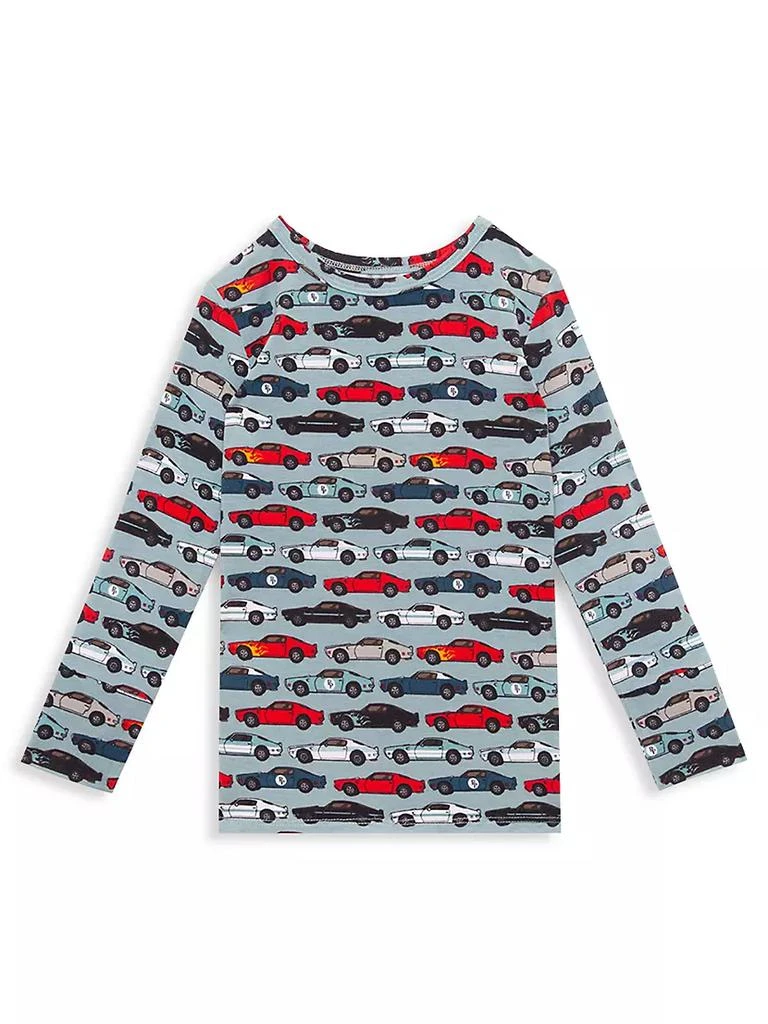 商品Posh Peanut|Baby Boy's, Little Boy's & Boy's Miles 2-Piece Long Pajama Set,价格¥135,第3张图片详细描述