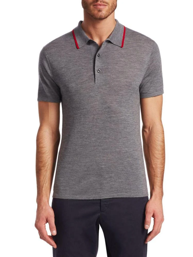 商品Saks Fifth Avenue|MODERN Short-Sleeve Sweater Polo,价格¥1039,第1张图片