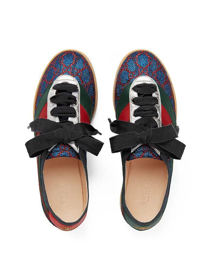 商品Gucci|Women's  Falacer Embellished Sneakers,价格¥5010,第3张图片详细描述