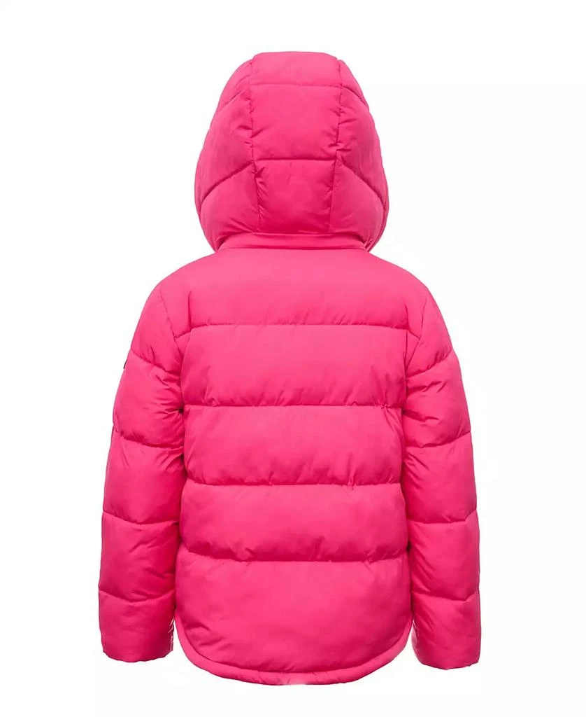 商品Michael Kors|Toddler & Little Girls Puffer with Sherpa Collar,价格¥514,第5张图片详细描述