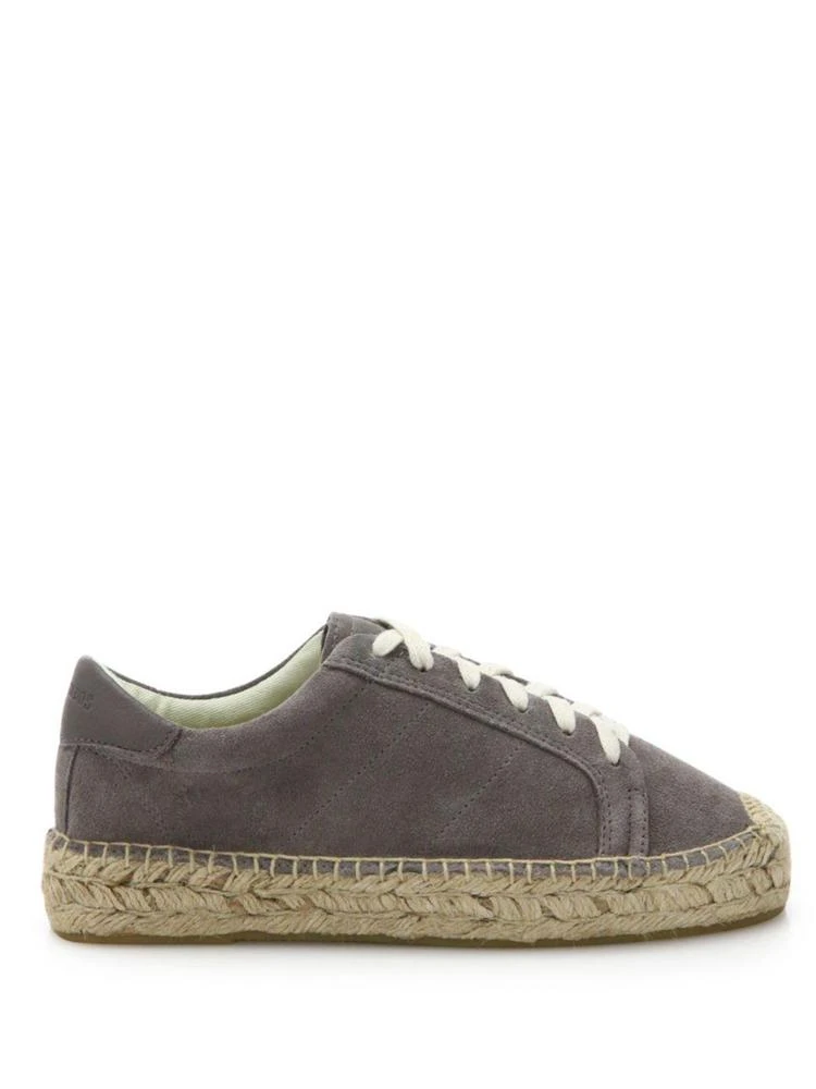 商品Soludos|Canvas Lace-Up Espadrille Platform Sneakers,价格¥478,第5张图片详细描述