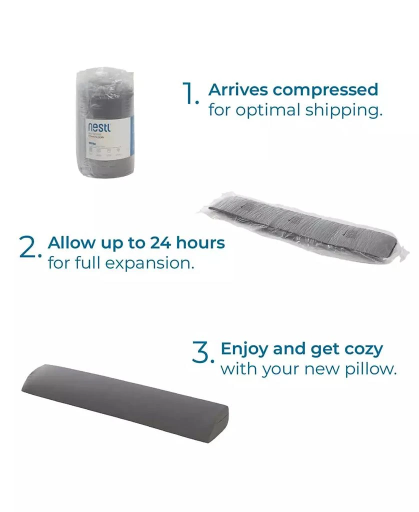 商品Nestl|Premium Wedge Memory Foam Pillow,价格¥225,第5张图片详细描述