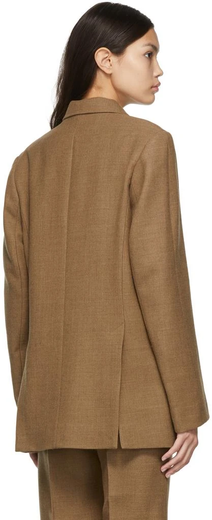 商品Totême|Brown Wool Blazer,价格¥1814,第3张图片详细描述