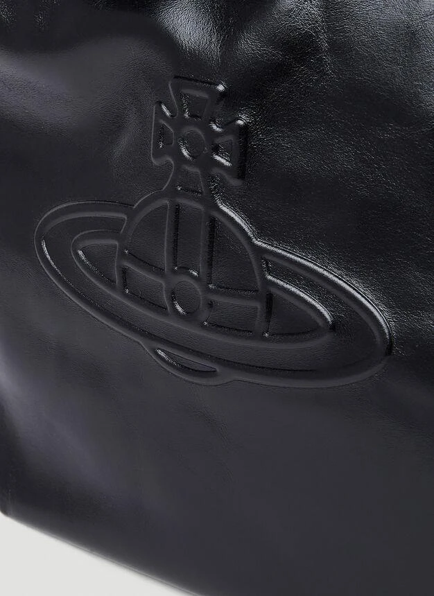 商品Vivienne Westwood|Susan Hobo Tote Bag in Black,价格¥6573,第4张图片详细描述