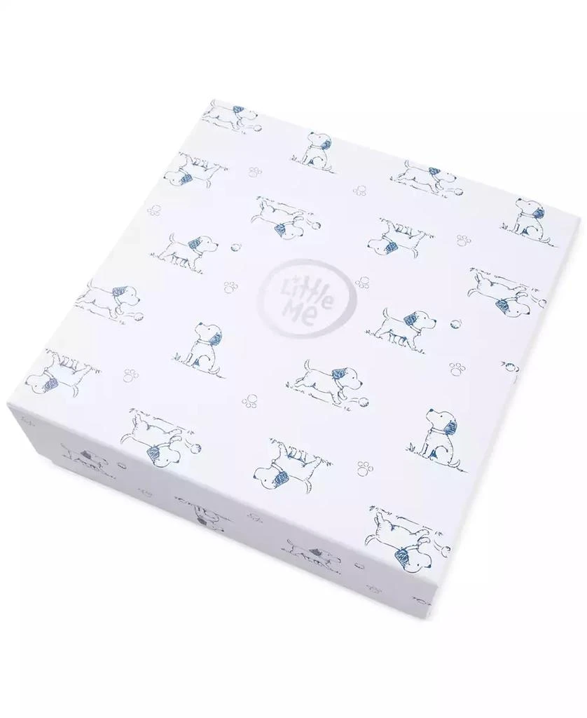 商品Little Me|Baby Boys Cotton Puppy Toile Gift Box, 6 Piece Set,价格¥372,第5张图片详细描述