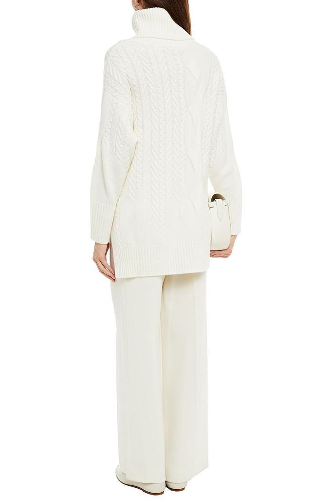 商品N.PEAL|Cable-knit cashmere turtleneck sweater,价格¥4050,第5张图片详细描述