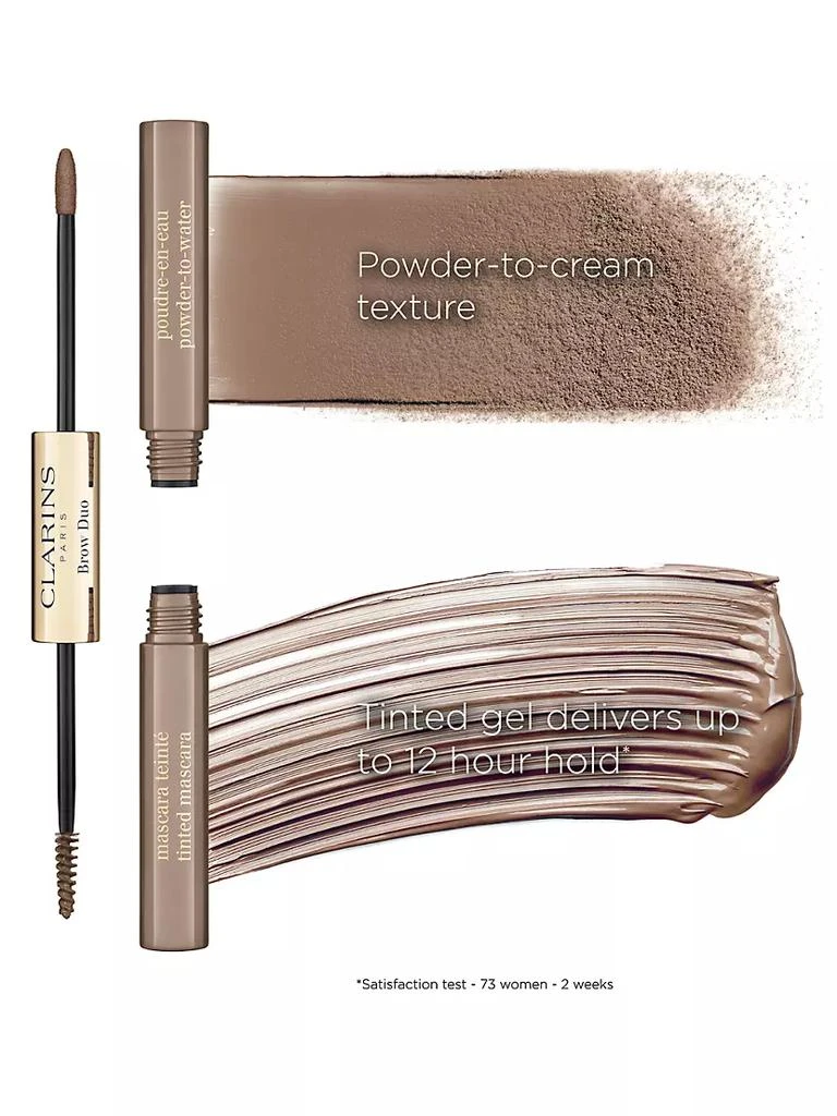 商品Clarins|Brow Powder &amp; Tinted Brow Gel Duo,价格¥224,第3张图片详细描述
