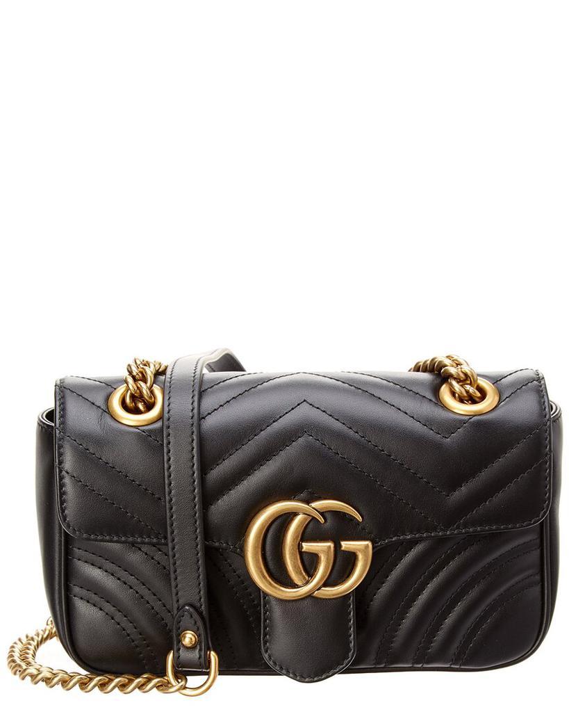 商品Gucci|Gucci GG Marmont Mini Matelasse Leather Shoulder Bag,价格¥11006详情, 第3张图片描述