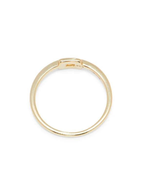 商品Shashi|14K Goldplated Sterling Silver Ring,价格¥199,第2张图片详细描述
