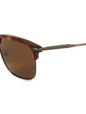 商品Zegna|53MM Square Sunglasses,价格¥356,第3张图片详细描述