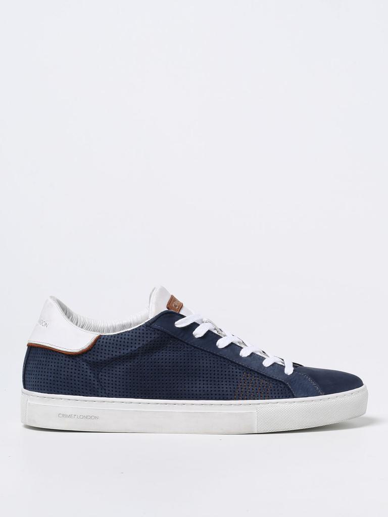 商品Crime London|Crime London sneakers in perforated suede,价格¥553,第1张图片