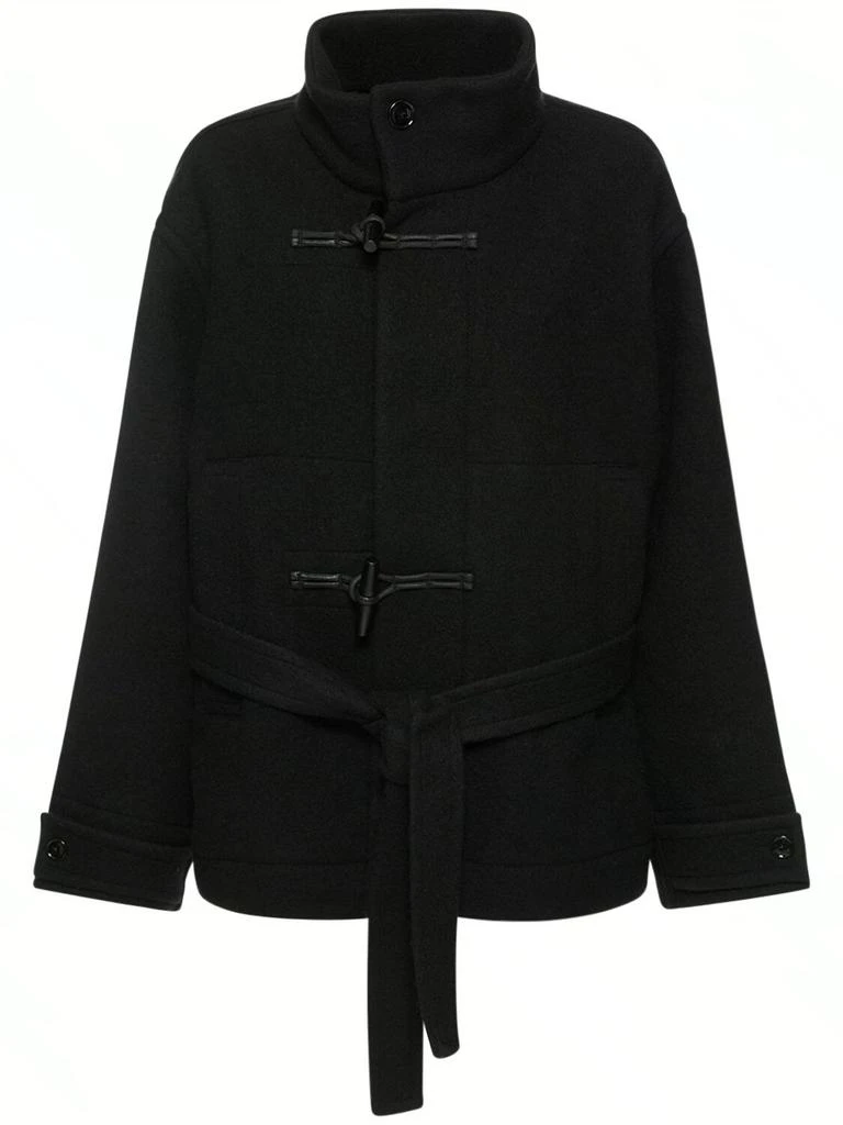 商品Lemaire|Bathrobe Short Wool Duffle Coat,价格¥12278,第1张图片