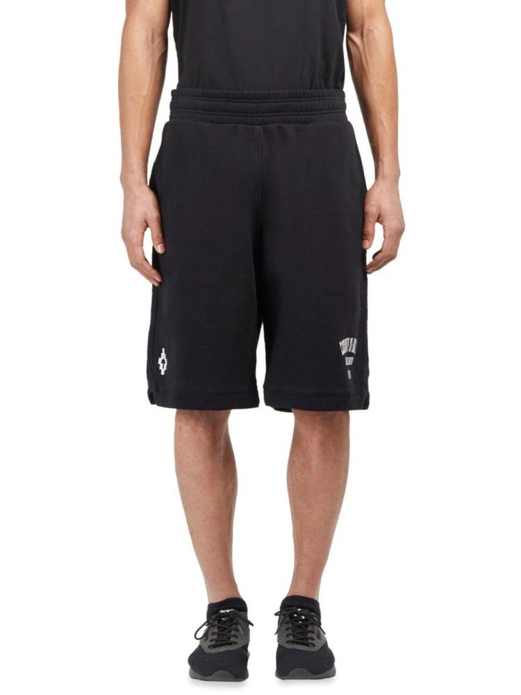 商品Marcelo Burlon|Jak Cotton Shorts,价格¥574,第1张图片