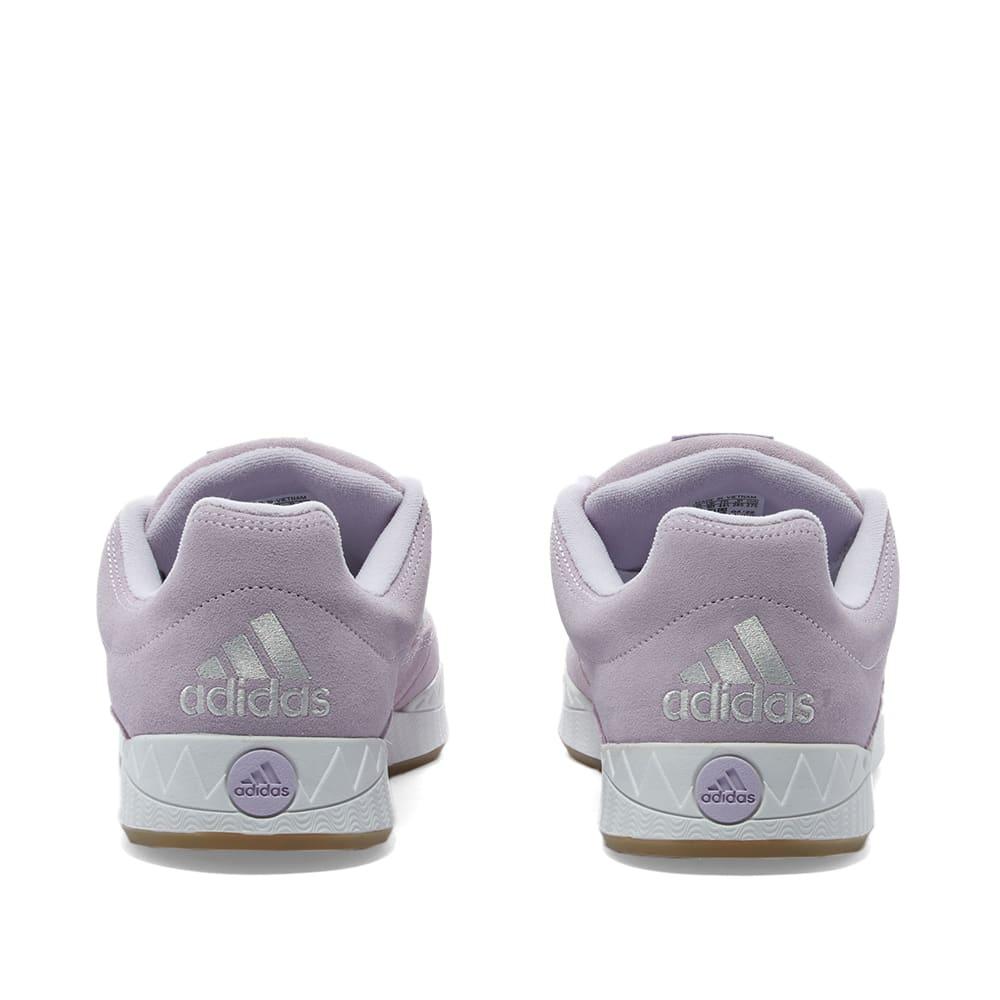 男款 Adimatic 休闲鞋 白紫色商品第3张图片规格展示