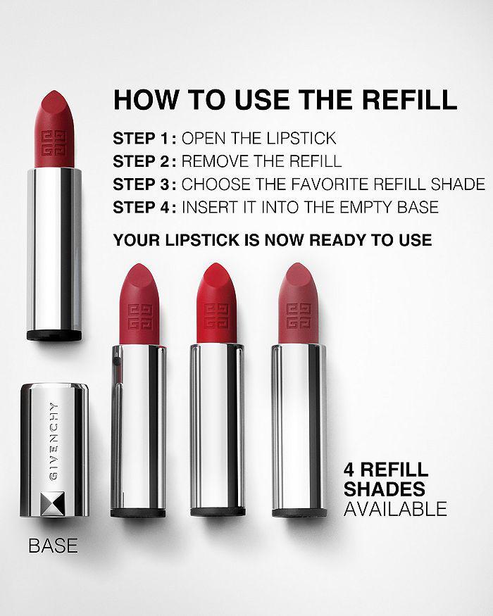 商品Givenchy|Le Rouge Sheer Velvet Matte Lipstick Customized Refill,价格¥224,第6张图片详细描述