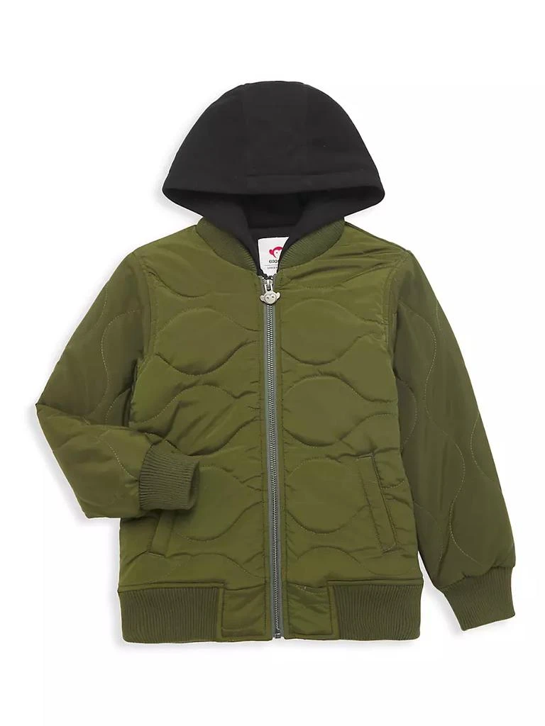 商品Appaman|Little Boy's & Boy's Layered Hood Bomber Jacket,价格¥412,第1张图片