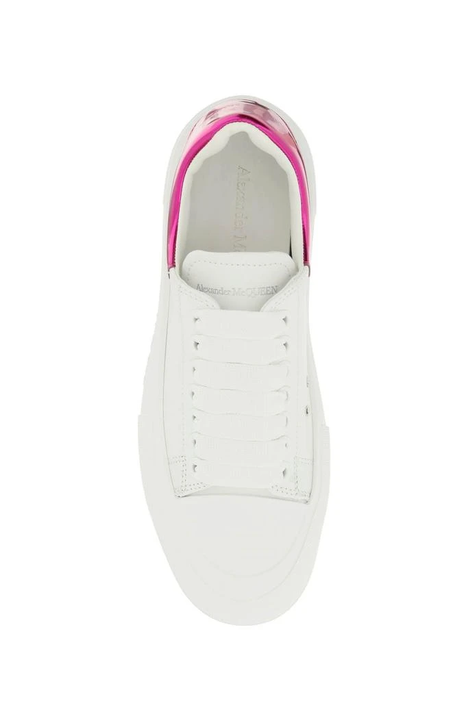 商品Alexander McQueen|Alexander Mcqueen Deck Plimsoll Sneakers,价格¥2458,第2张图片详细描述