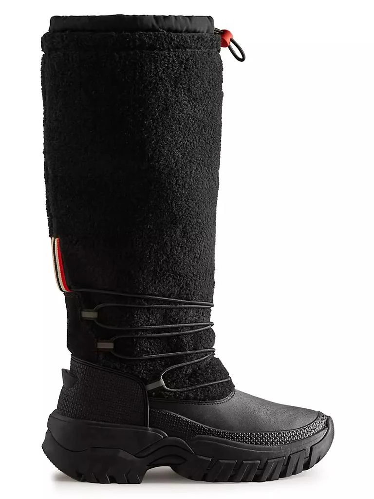商品Hunter|Women's Wanderer Tall Sherpa Snow Boots,价格¥1643,第1张图片