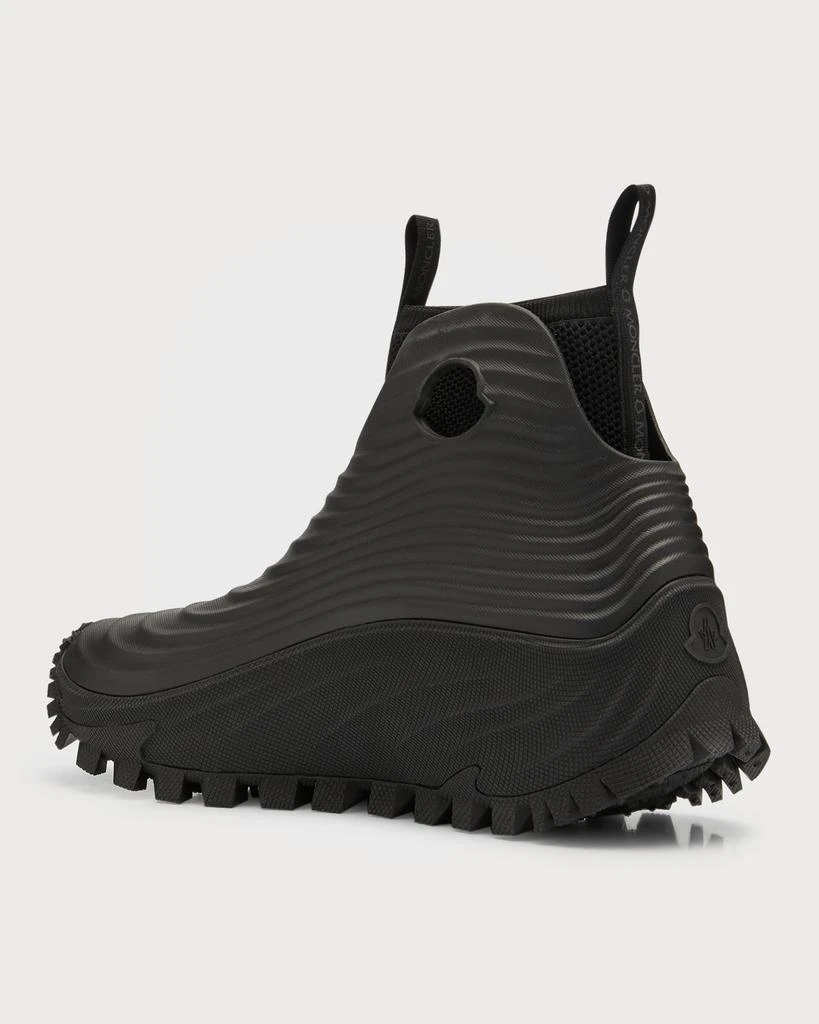 商品Moncler|Men's Acqua High Ribbed Rain Boots,价格¥5880,第4张图片详细描述