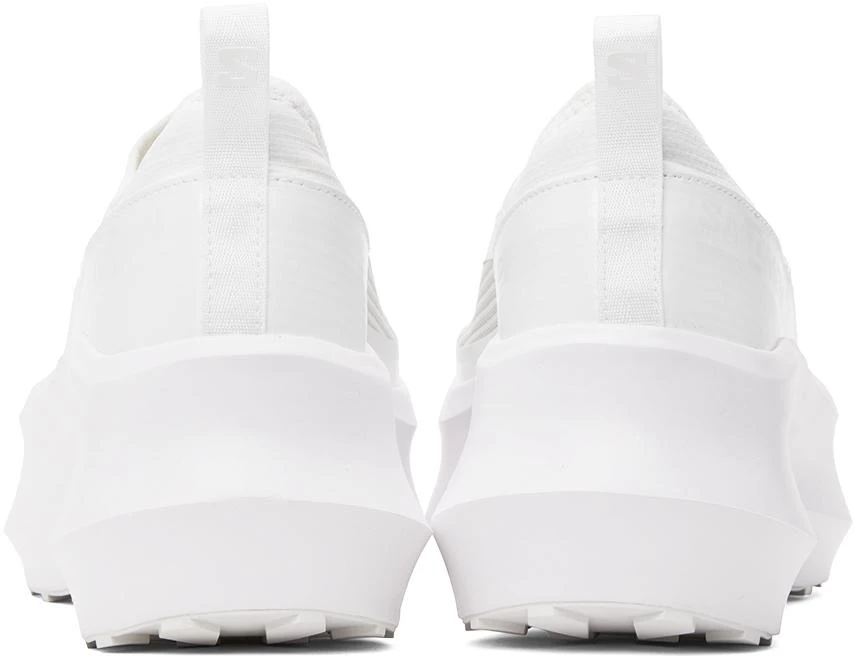 商品Comme des Garcons|White Salomon Edition Slip-On Platform Sneakers,价格¥1614,第2张图片详细描述