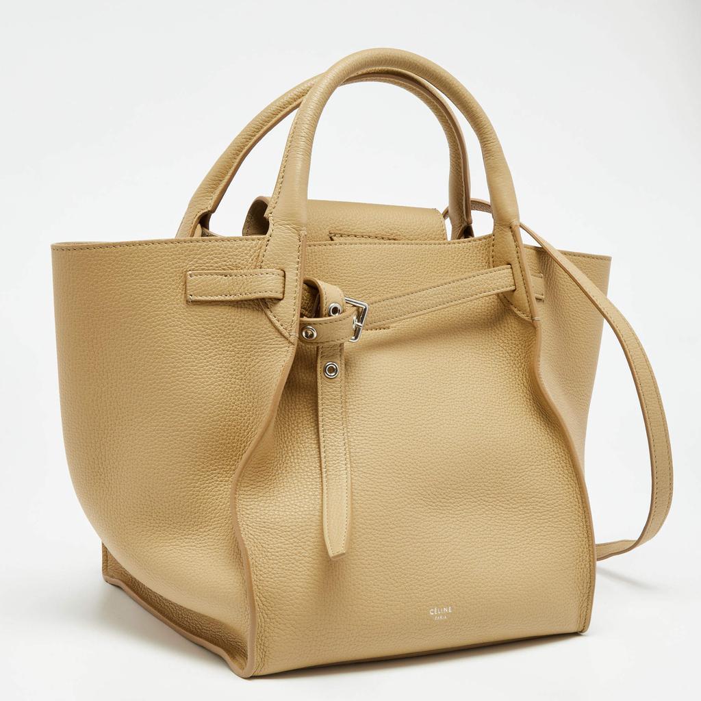 Celine Cream Leather Big Bag Bucket Bag商品第3张图片规格展示