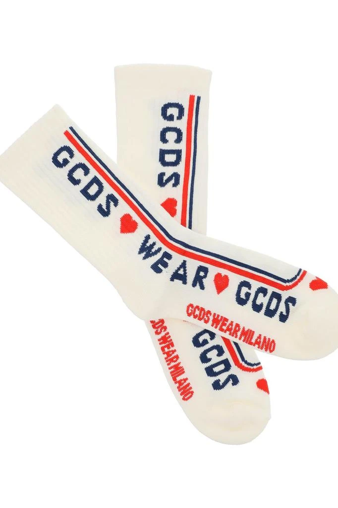 商品GCDS|CUTE TAPE LOGO SOCKS,价格¥186,第3张图片详细描述