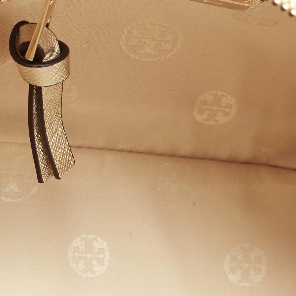 Tory Burch Gold Saffiano Leather Mini Robinson Dome Satchel 商品