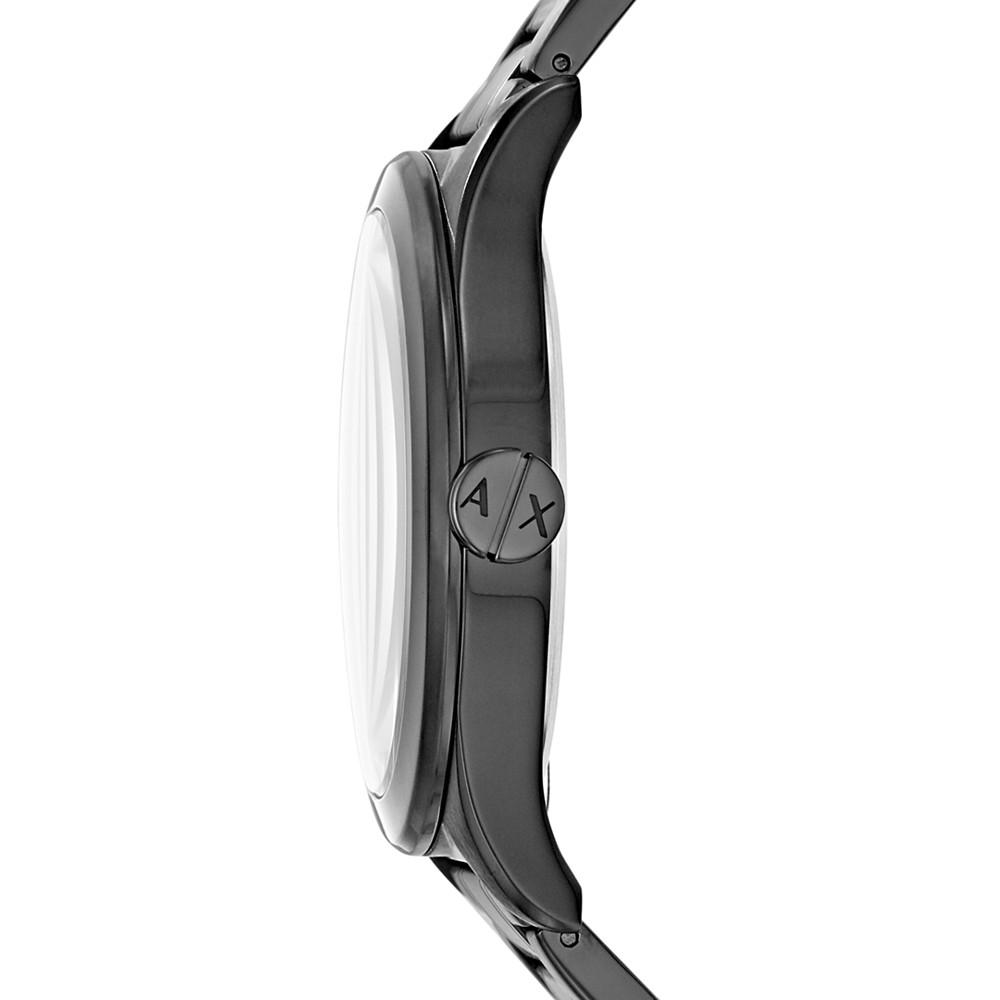 Men's Stainless Steel Bracelet Watch 44mm AX7102 Gift Set商品第2张图片规格展示