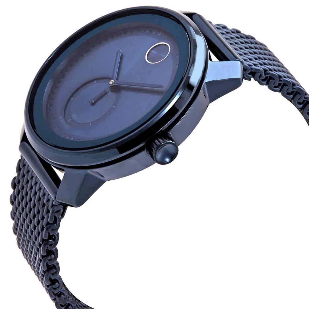 Movado Bold Quartz Blue Dial Mens Watch 3600680商品第2张图片规格展示