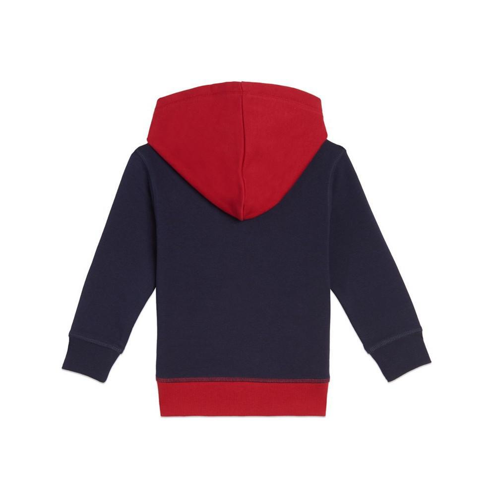 商品Tommy Hilfiger|Little Boys Tricolor Pieced Pullover Hoodie,价格¥222,第4张图片详细描述