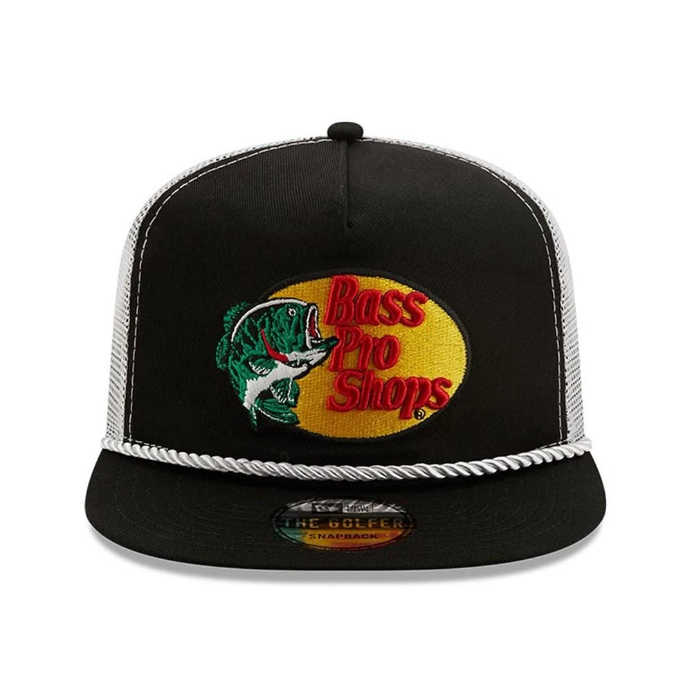 商品New Era|Men's Black, White Martin Truex Jr Golfer Snapback Adjustable Hat,价格¥268,第3张图片详细描述