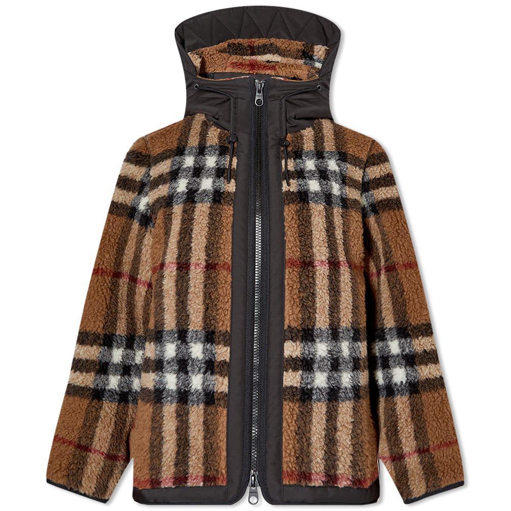 商品Burberry|Burberry Adeney Checked Fleece,价格¥11578,第1张图片