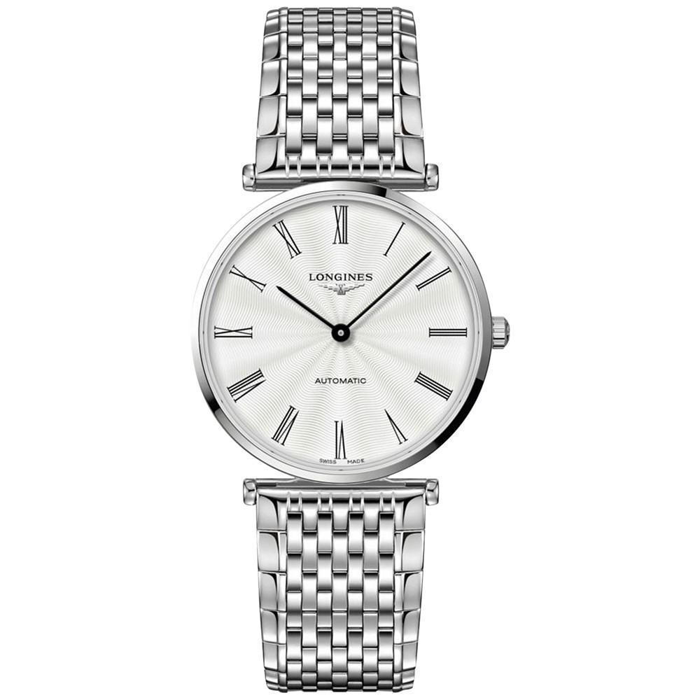 商品Longines|Women's Swiss Automatic La Grande Classique de Longines Stainless Steel Bracelet Watch 38mm,价格¥13374,第1张图片
