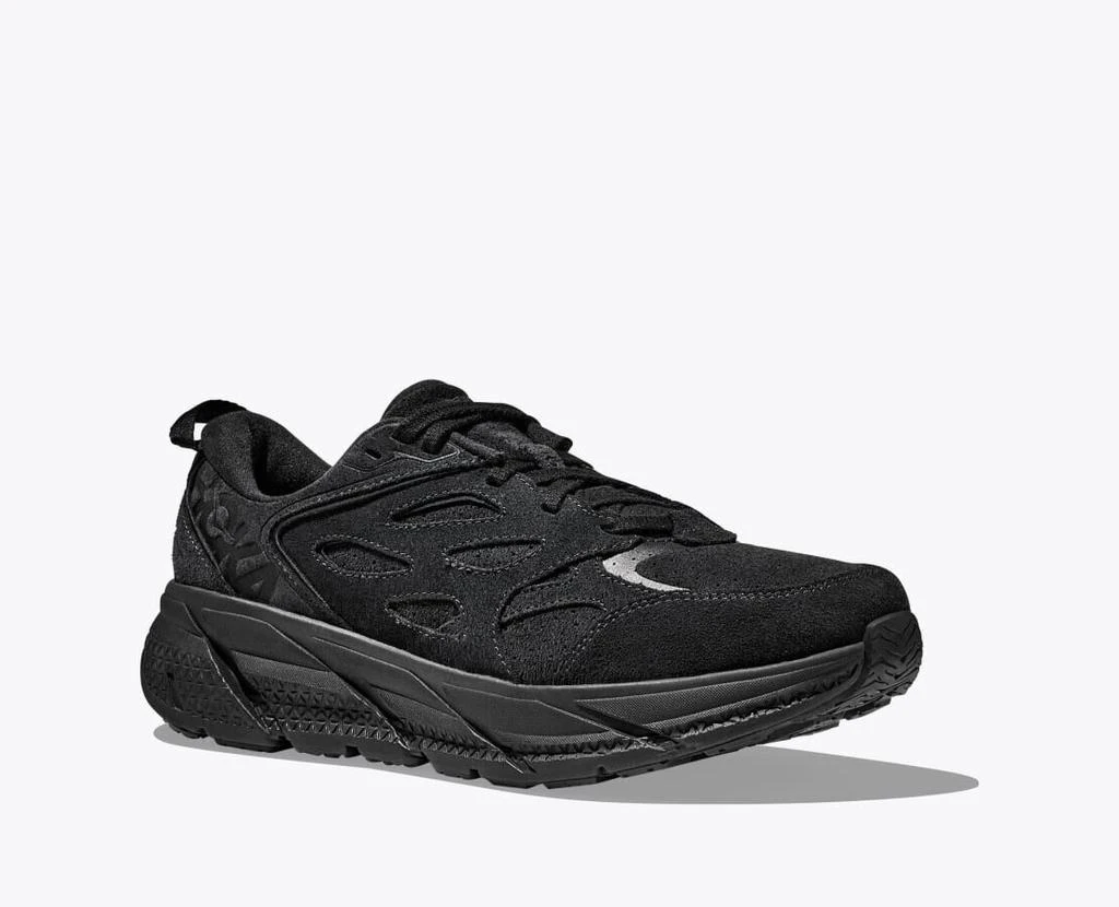 商品Hoka One One|Clifton L Suede 1122571-BBLC Men's US 5 Black Running Shoes TF2011,价格¥1063,第1张图片