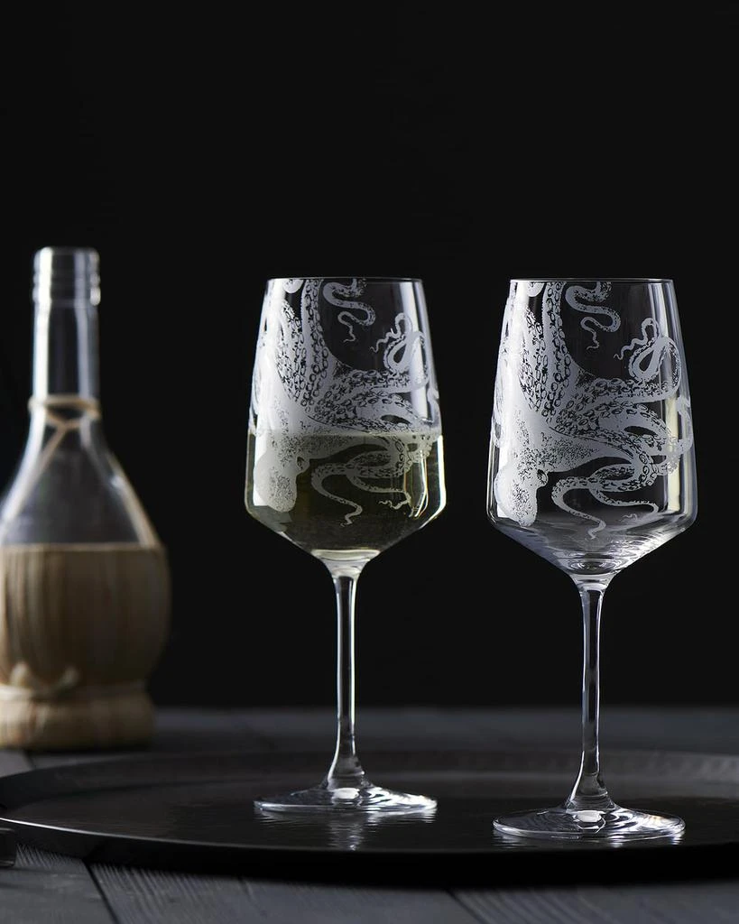 商品Caskata|Lucy White Wine Glasses, Set of 2,价格¥739,第2张图片详细描述