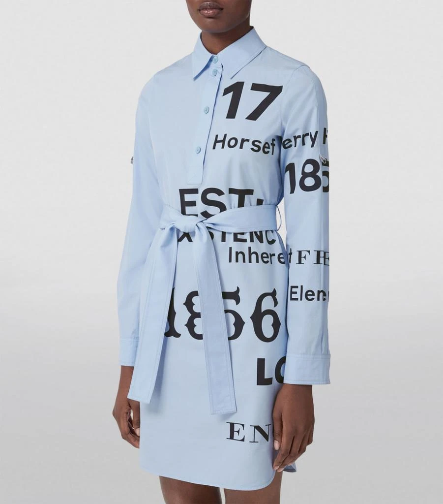商品Burberry|Horseferry Print Shirt Dress,价格¥7187,第3张图片详细描述