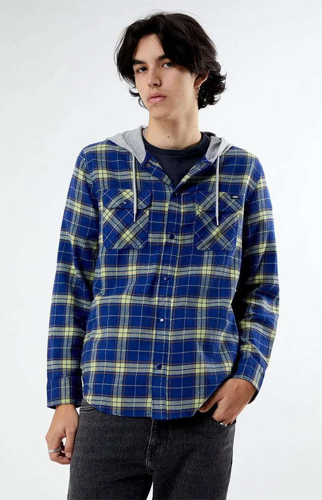 商品Vans|Parkway II Hooded Flannel Shirt,价格¥369,第1张图片详细描述