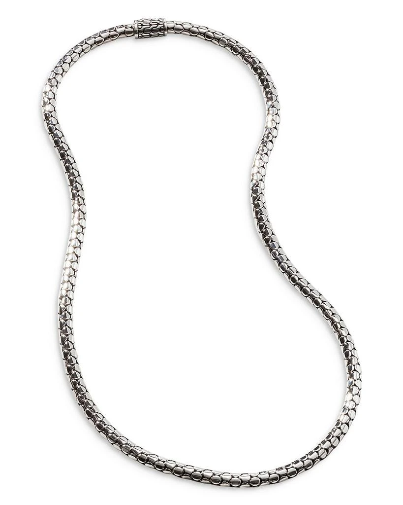 Sterling Silver Dot Small Chain Necklace, 18" 商品
