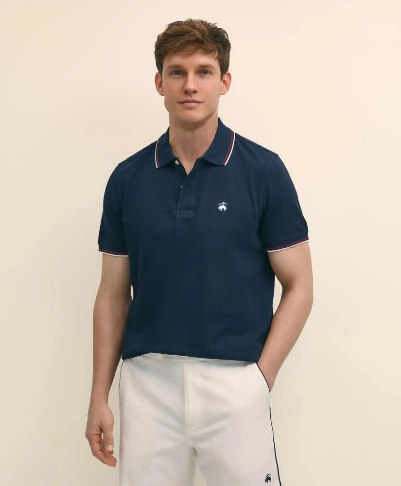 商品Brooks Brothers|男款棉质经典 pique polo 衫,价格¥606,第2张图片详细描述