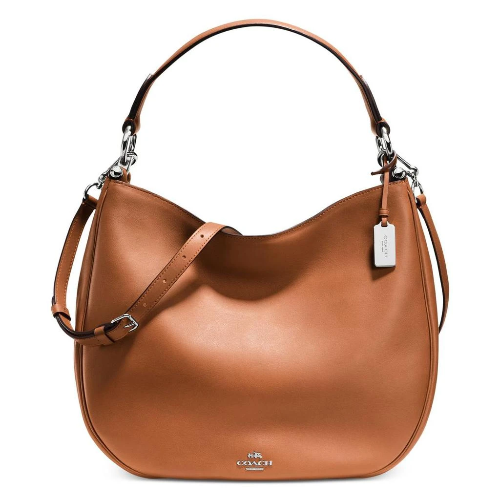 商品Coach|Coach Womens Nomad Leather Convertible Hobo Handbag,价格¥1972,第1张图片