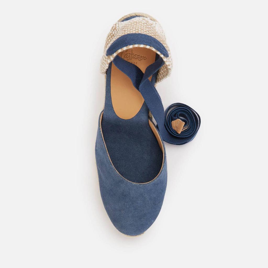 Castañer Women's Carina 8 Wedged Espadrilles - Azul denim商品第3张图片规格展示