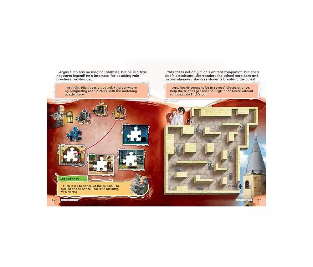 商品Barnes & Noble|LEGO Harry Potter: School of Magic: Activity Book with Minifigure by AMEET Publishing,价格¥83,第5张图片详细描述