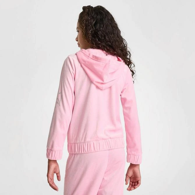 Girls' Juicy Couture Plush Velour Full-Zip Hoodie 商品
