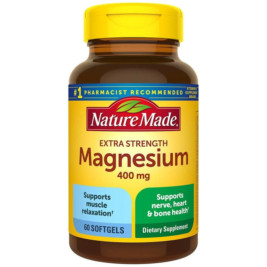 Nature Made Extra Strength Magnesium Oxide 400 mg Softgels 1