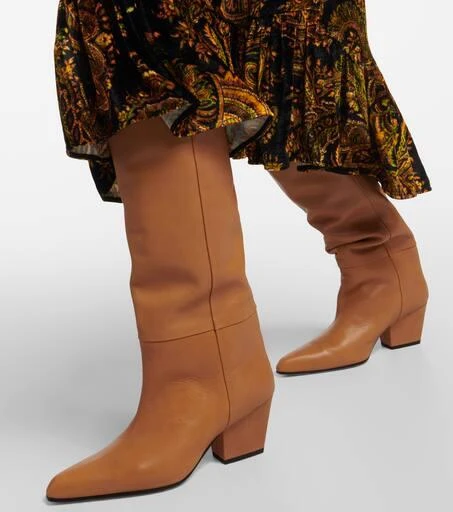 商品Paris Texas|Jane leather knee-high boots,价格¥5178,第4张图片详细描述