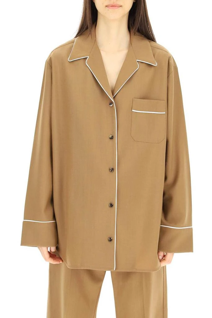 商品Marni|Marni pajama wool shirt,价格¥3262,第2张图片详细描述