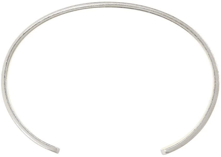 商品MAISON MARGIELA|Silver Palladio Logo Bracelet,价格¥2087,第2张图片详细描述
