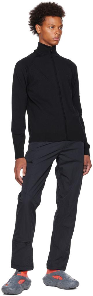 Black Turtleneck Sweater商品第4张图片规格展示